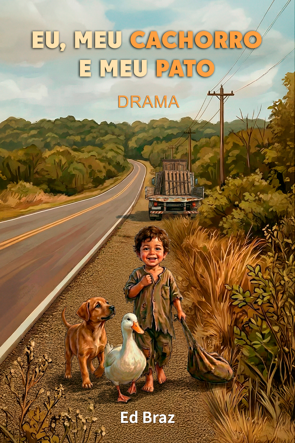 Capa do livro Eu, Meu Cachorro e Meu Pato